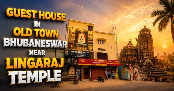 Guest House in Old Town Bhubaneswar Near Lingaraj Temple