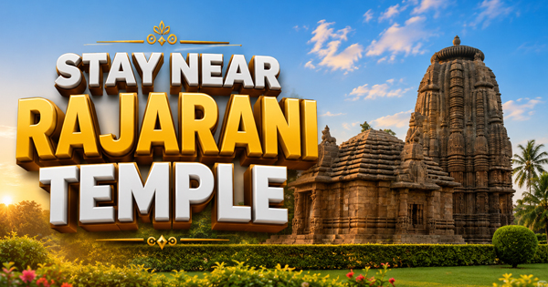 Stay Near Rajarani Temple – Just 550 Meters from Ashok Nandini Guest House