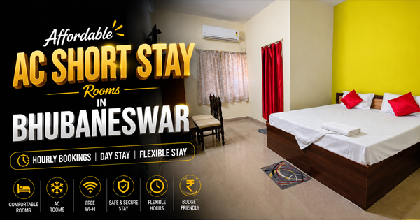 Affordable AC Short Stay Rooms in Bhubaneswar