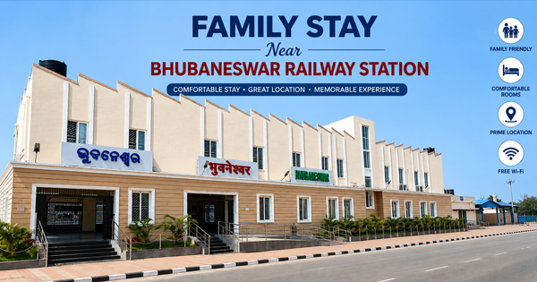 Family Stay Near Bhubaneswar Railway Station – Comfortable & Peaceful Accommodation at Ashok Nandini Guest House