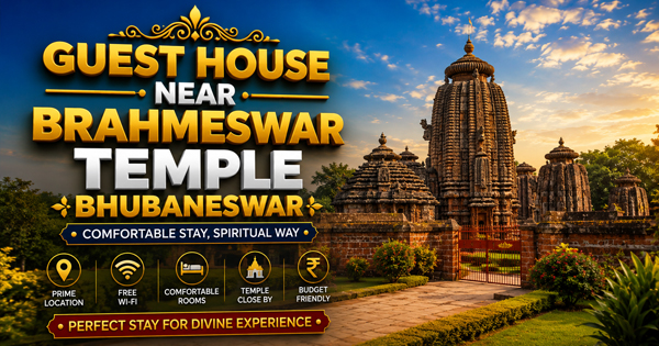 Guest House Near Brahmeswar Temple Bhubaneswar